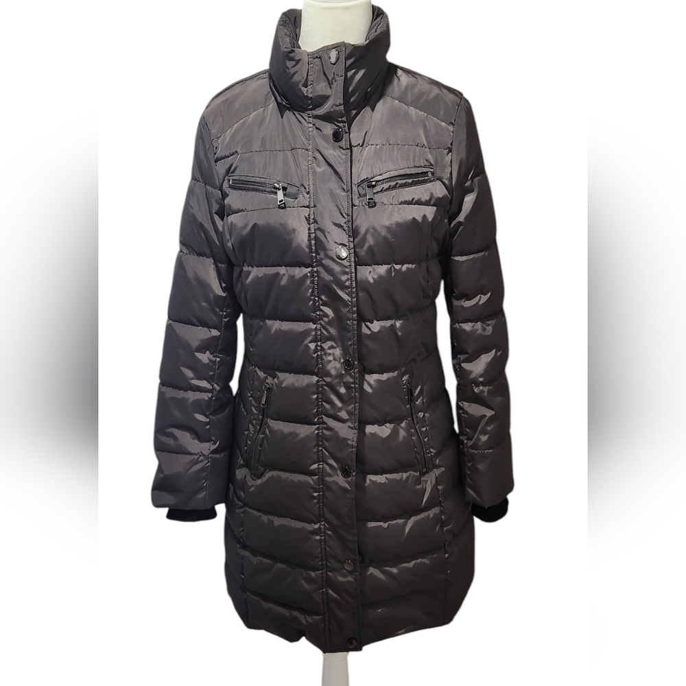 Halitech Puffer Mid Lenth Coat. Size M